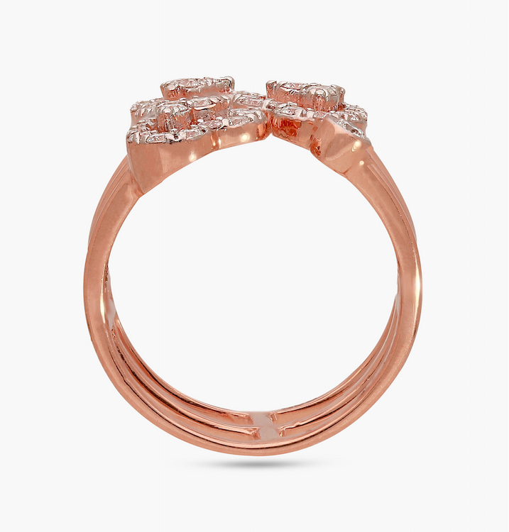 The Heart Layered Ring